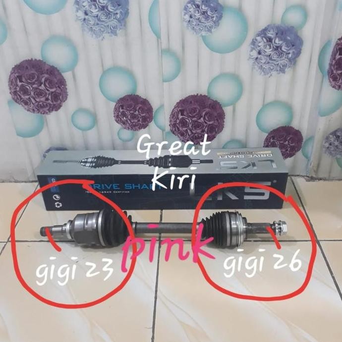 Drive Shaft Cv Joint Assy As Roda Komplit As Tarik Corolla Great Kiri