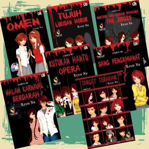 JH8 Novel Omen Series - Lexie Xu ( ready banyak judul )