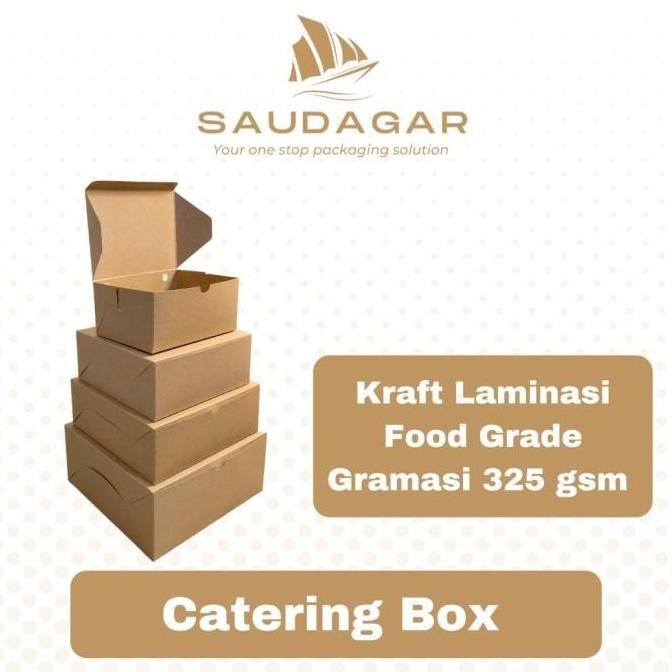 

BOX KOTAK NASI KATERING UKURAN 18X18 PER 100 PCS
