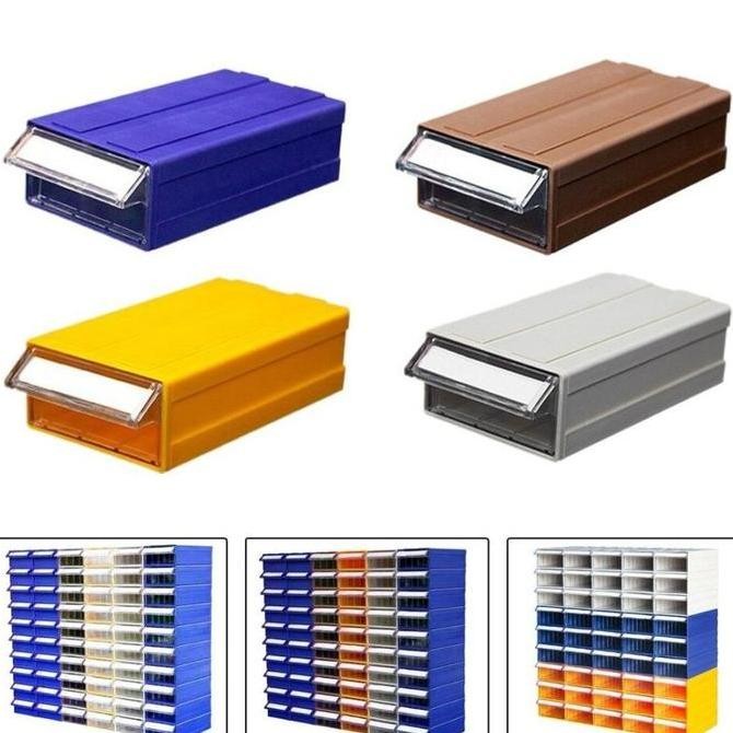 Kotak Komponen Elektronika SMD DIP Perkakas Alat 180x95x50 mm laci box