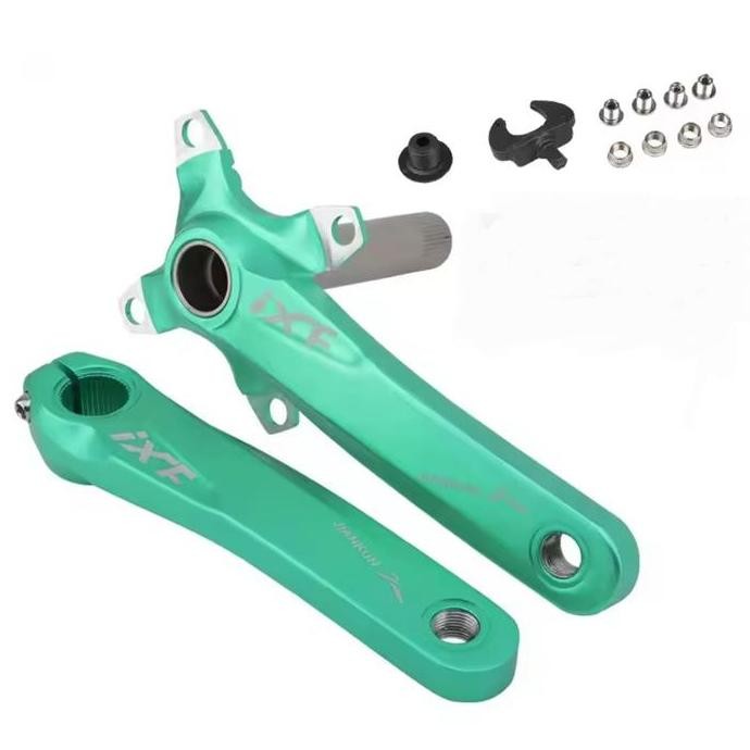 IXF Crankset BB HT2 BCD 104 Crank Arm Hollowtech 2 Sepeda MTB BMX