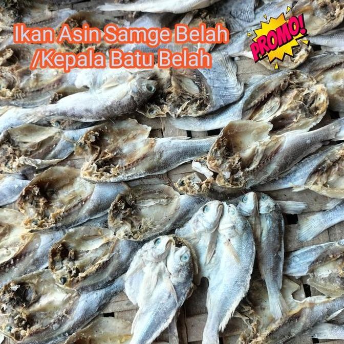 

Ikan Asin Kepala Batu Belah Samge 1 kg