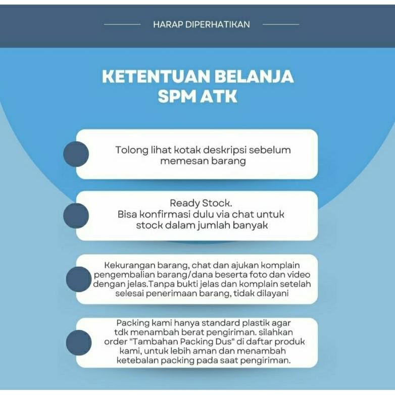 

(10 Pcs) Buku Tulis BMC Boxy 17,5x25cm Random