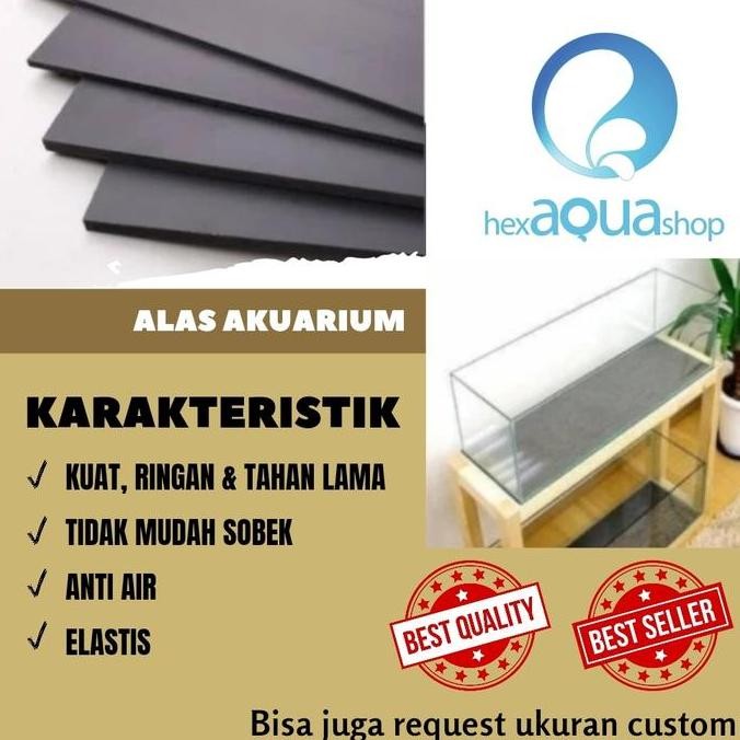 ALAS AQUARIUM BUSA ATI 150X50CM | GARDEN MAT TATAKAN AQUARIUM TEBAL ANTI SLIP