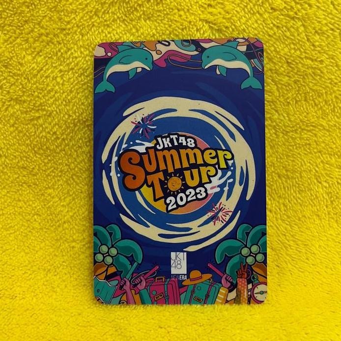 baru Photocard jkt48 shania gracia summer tour official