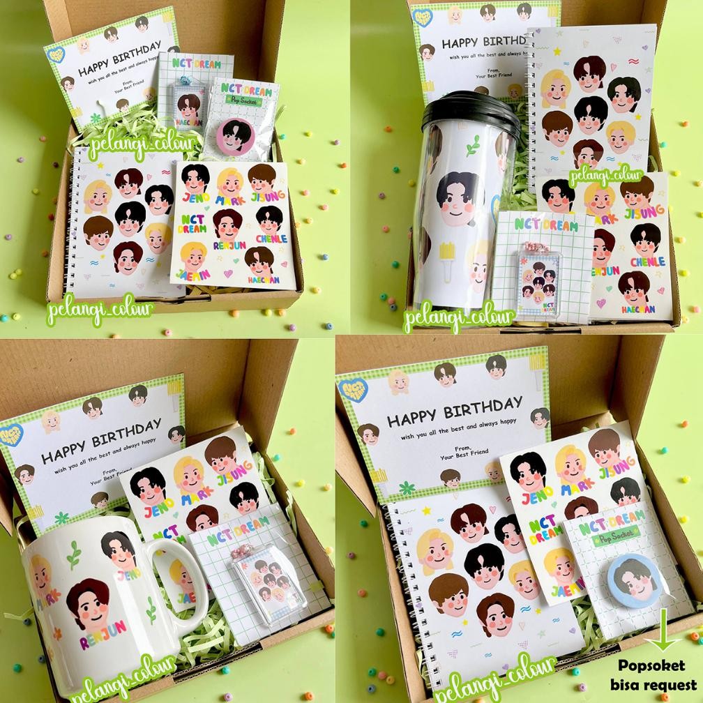Gift Box / Hampers NCT / Paket NCT Dream / Paket kado NCT Dream / Paket Box NCT Dream
