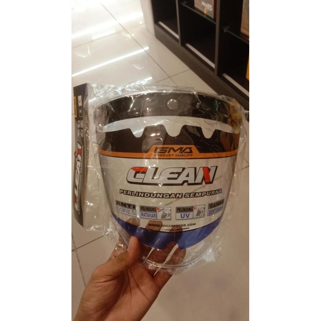 Visor Snap Flip Up By Gma Kaca Helm Bogo Bell Custom 500 Arai Classic Mod Clear Dark Smoke Harga Khu