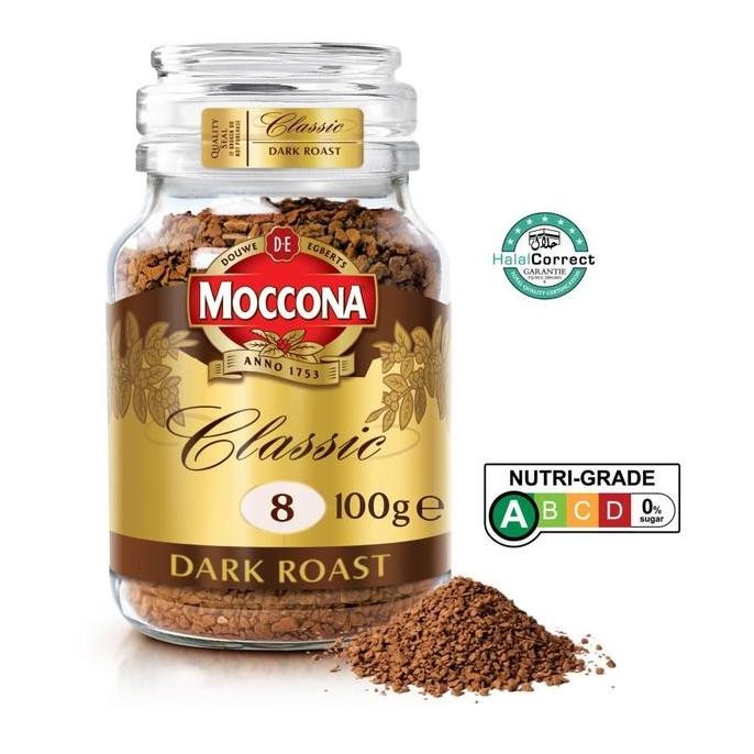

Moccona Instant Coffee Classic Dark Roast Freeze Dried 100g ( 8 )
