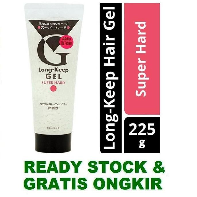 

Mandom Hair Gel Long Keep Super Hard 225g