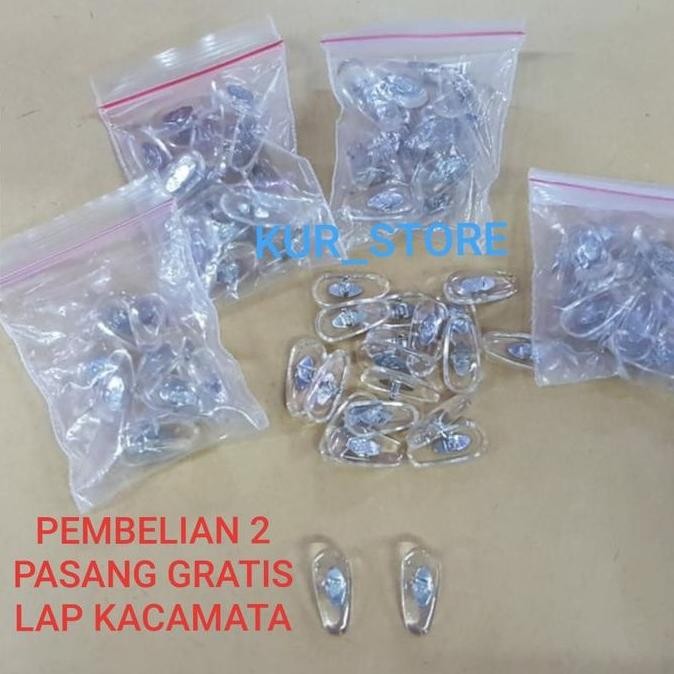 NOSEPAD KACAMATA RAYBAN ORIGINAL | BANTALAN HIDUNG SILIKON TATAKAN FRAME KACAMATA