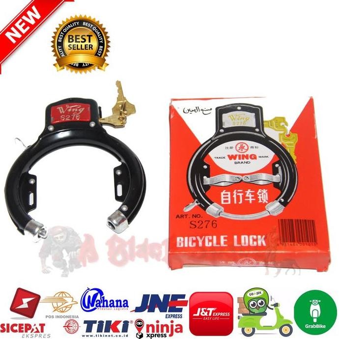 Kunci Sepeda Onthel Ontel Kuno Merk WING Model S276