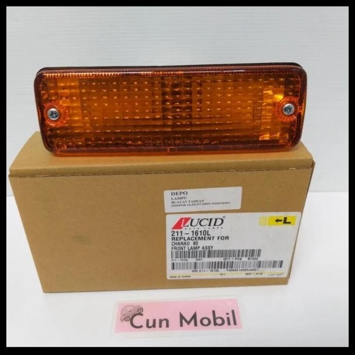 TERMURAH LAMPU SEN BEMPER CHARADE G10 1980 211-1610 MERK LUCID 
