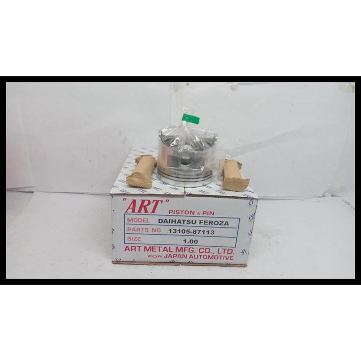 DISKON PISTON ASSY ART + RING TP DAIHATSU FEROZA (1.00) 