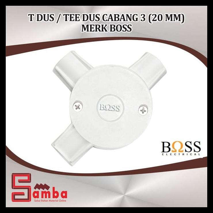 

BEST DEAL T DUS / TEE DUS CABANG 3 (20 MM) MERK BOSS