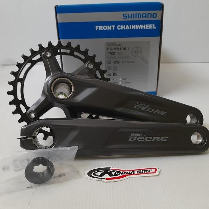crank shimano deore single m5100