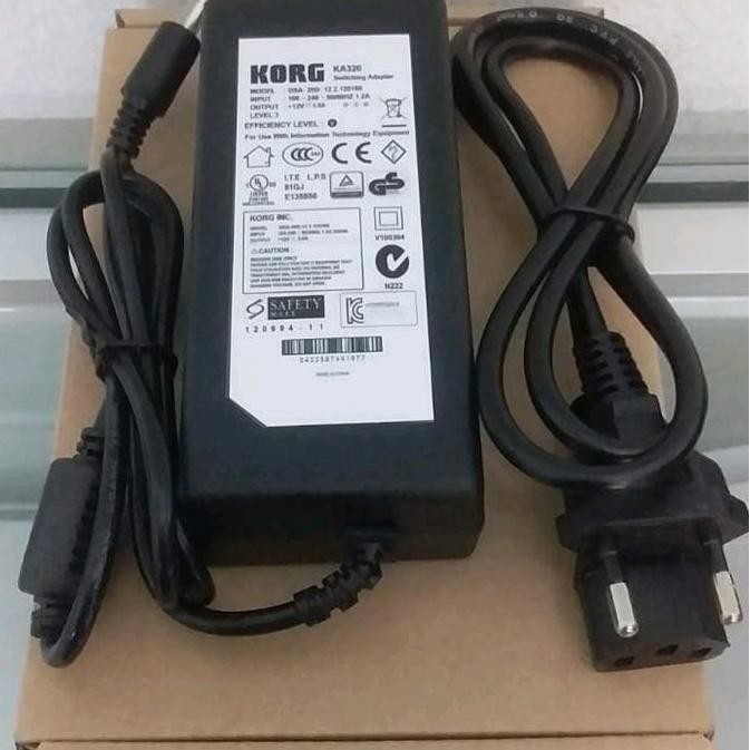 baru Adaptor Keyboard KORG PA50,PA50SD Kualitas Bagus Charger