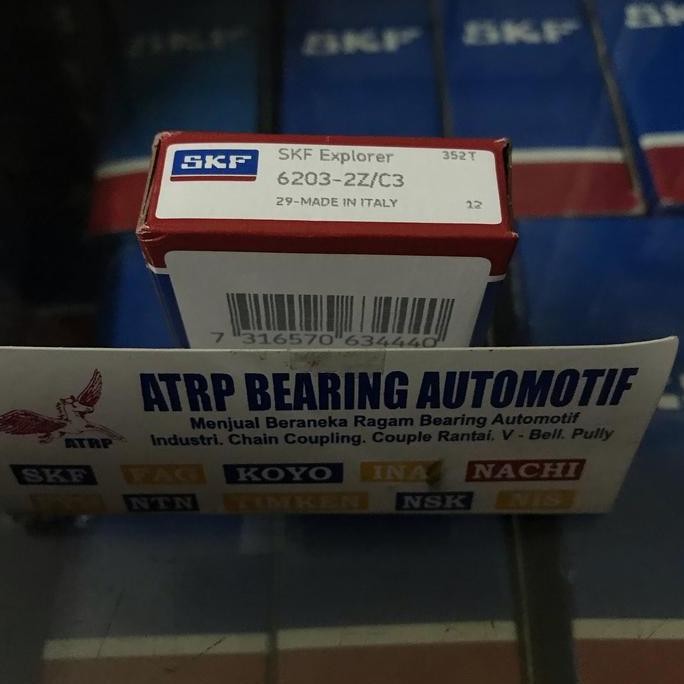 new BALL BEARING 6203 2Z/C3 SKF