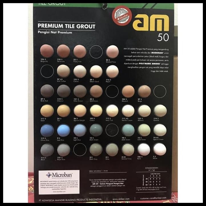 BEST DEAL PROMO GANDENG NAT KERAMIK AM 50+ AM 54 / NAT KERAMIK + CAIRAN AM 54