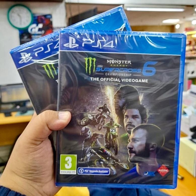 NEW Monster Energy Ps4 Super Cros 6 Championship The Official Videogame Game Balap Motor Off Road Su