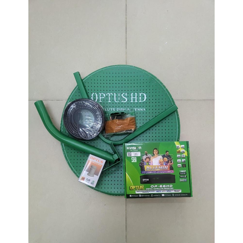 NEW SATU SET LENGKAP PAKET PARABOLA MINI OPTUS ODU 45CM [terbaik][terlaris]