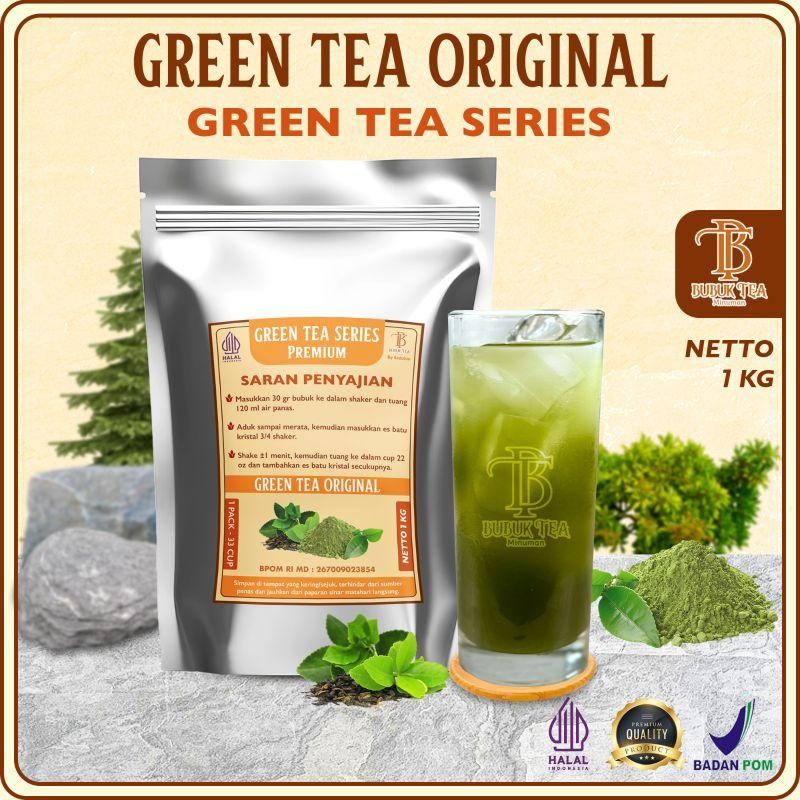 

FM Bubuk Minuman Green Tea Original 1kg Teh Hijau