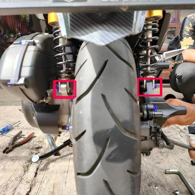 Baut Shock Belakang Kiri Kanan [AEROK,LEXI,NMAX,XMAX]
