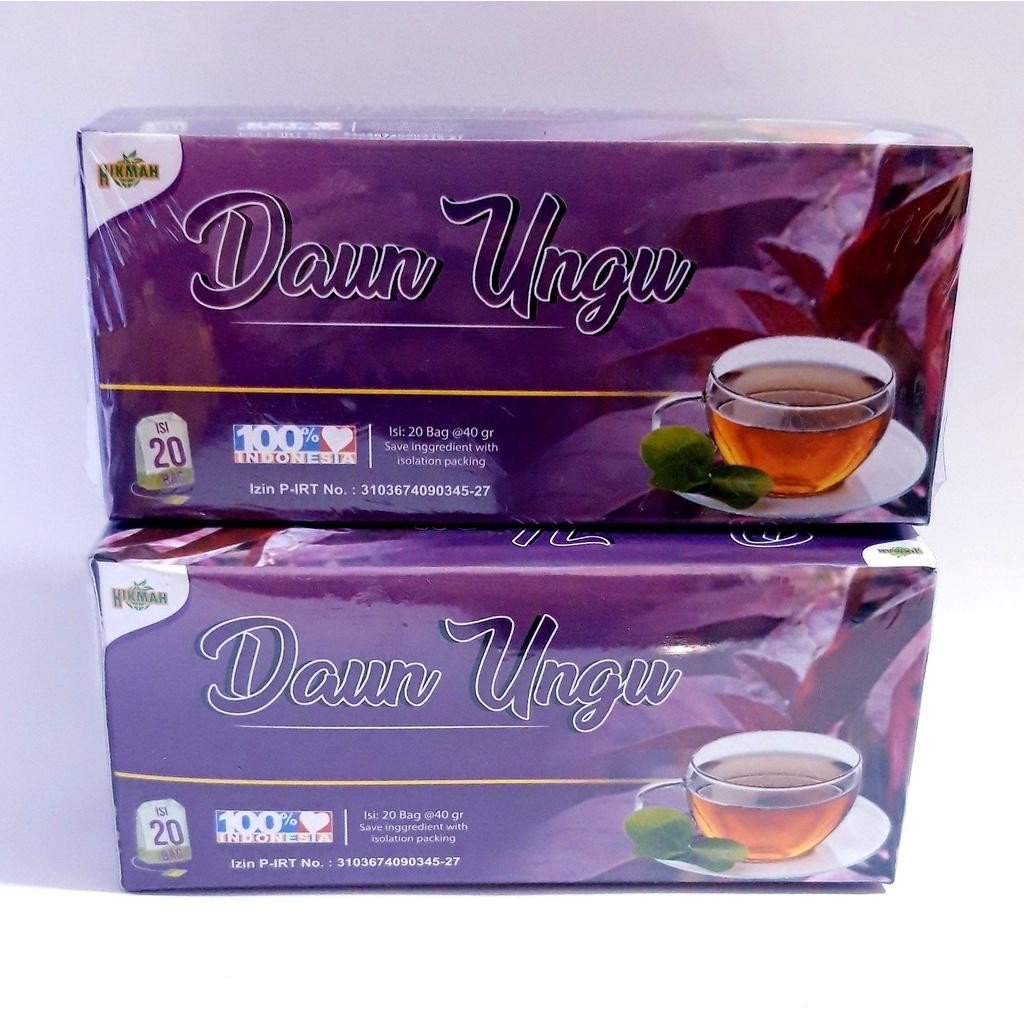 

FM Teh Celup Daun Ungu Teh Herbal Mengatasi Wasir / Ambeien