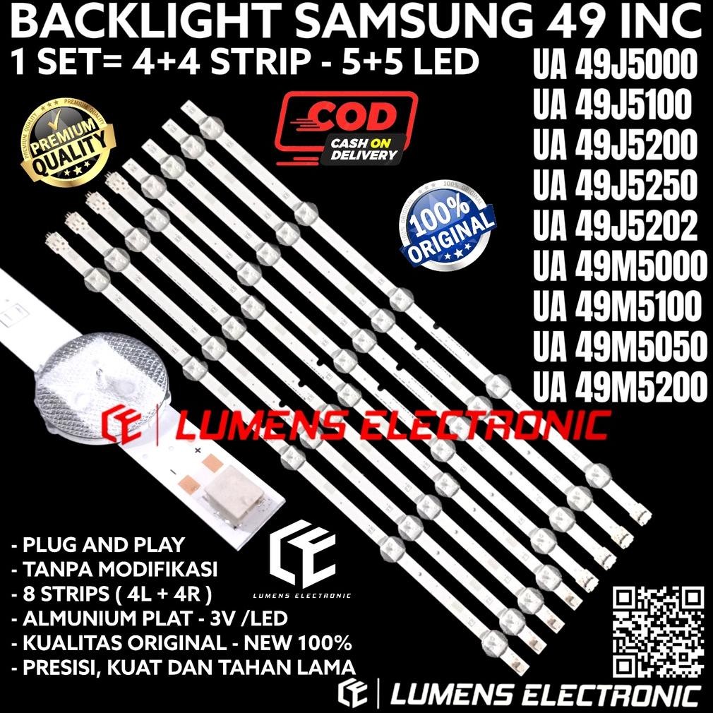 NEW BACKLIGHT TV LED SAMSUNG 49 INC UA 49J5000 49J5100 49J5200 49J5250 49J5202 49M5000 49M5100 49M50