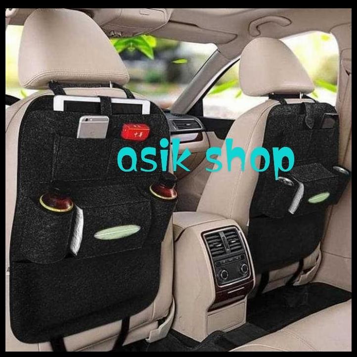 TERMURAH TAS BELAKANG JOK MOBIL VIOS GEN 2 SERBAGUNA HITAM 