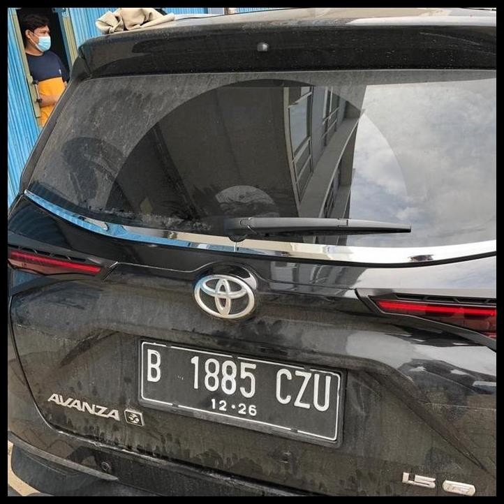 GRATIS ONGKIR LIS / LIST KACA BELAKANG CHROME AVANZA / VELOZ / XENIA 2022 