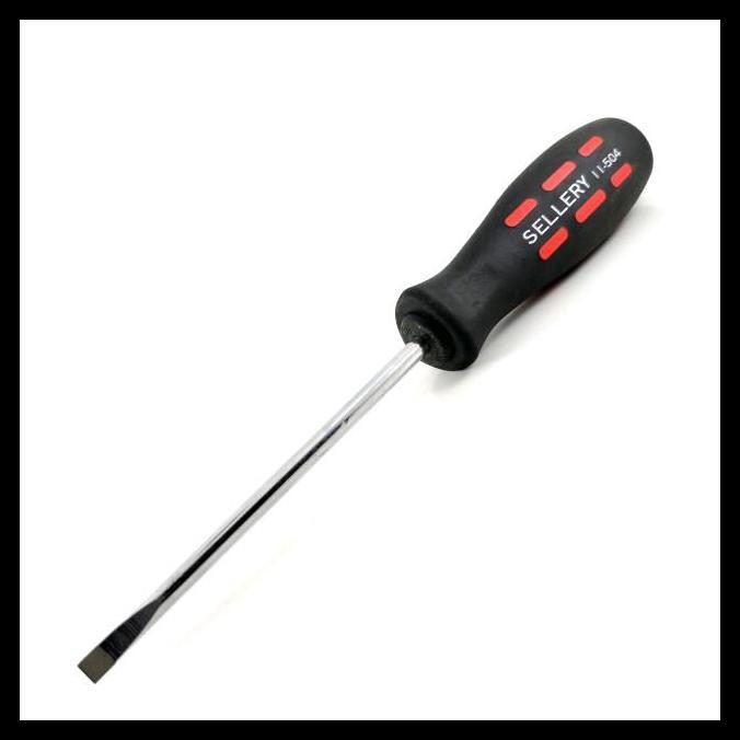 TERMURAH SELLERY OBENG KARET MINUS (-) 11-504 4 INCH X 5MM | OBENG MAGNET