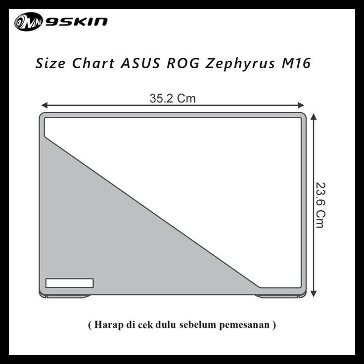 BEST DEAL GARSKIN ASUS ROG ZEPHYRUS M16 3M BLACK LEATHER FRONT 