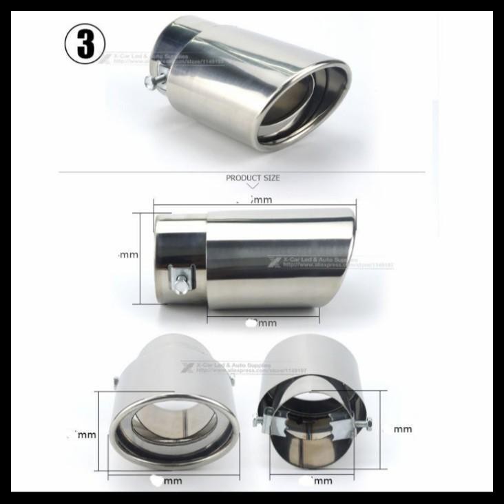 BEST DEAL KNALPOT MOBIL KIJANG GRAND UJUNG KNALPOT MUFFLER STAINLISE