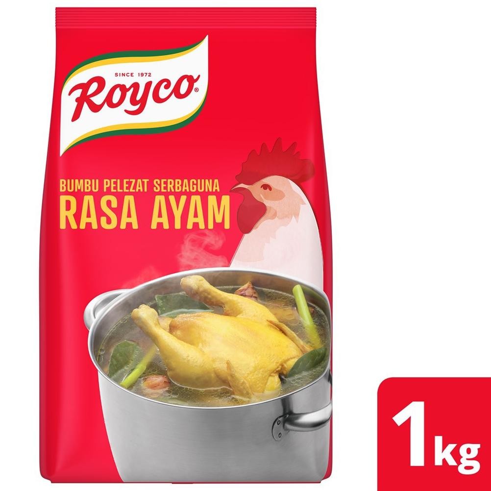 

Ready_Stock_Cod Royco Bumbu Penyedap Rasa Ayam Pouch 1Kg Re27