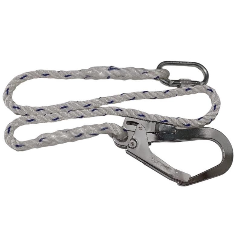 

LANYARD SINGLE BIG HOOK DENGAN CARRABINER OVAL GOSAVE