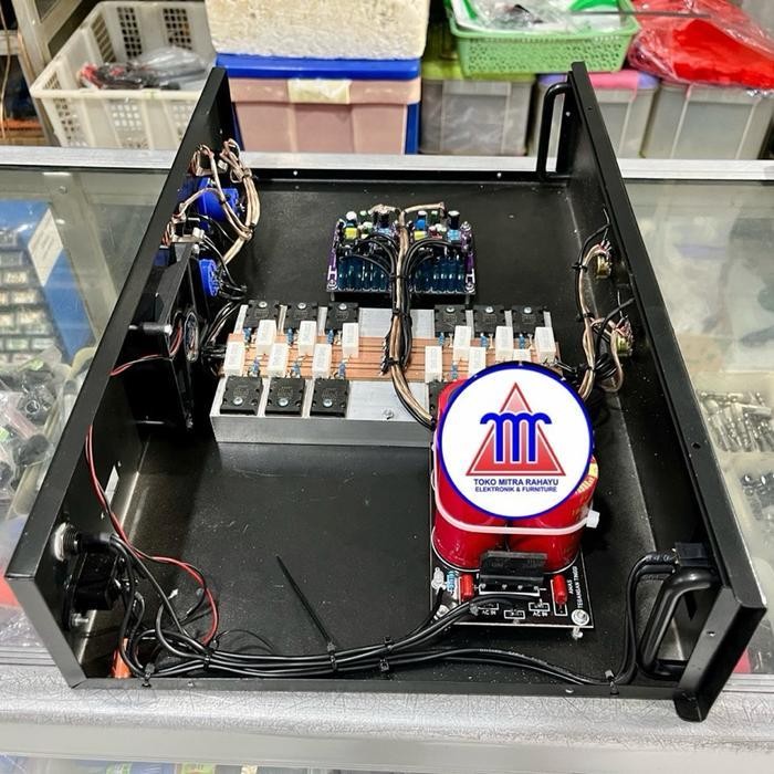 Power Rakitan Ocl Balap + Soket Speakon Tanpa Trafo Amplifier Colokan Original Dan Terpercaya