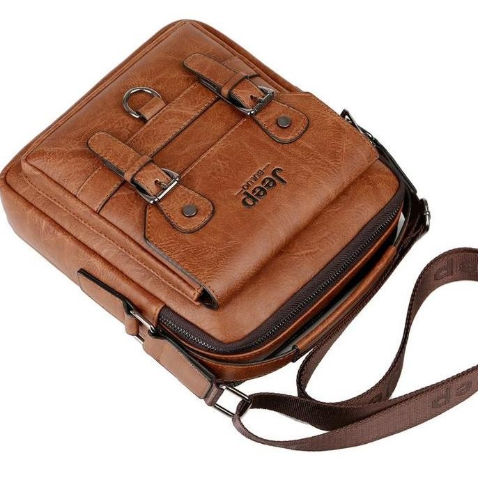 Tas Jeep kulit premium fashion pria-wanita||Tas curren//Tas josse HS