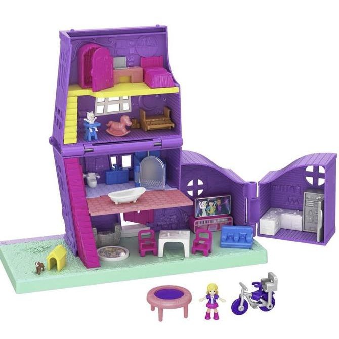 

Polly Pocket Pollyville Polly's Pocket House Playset