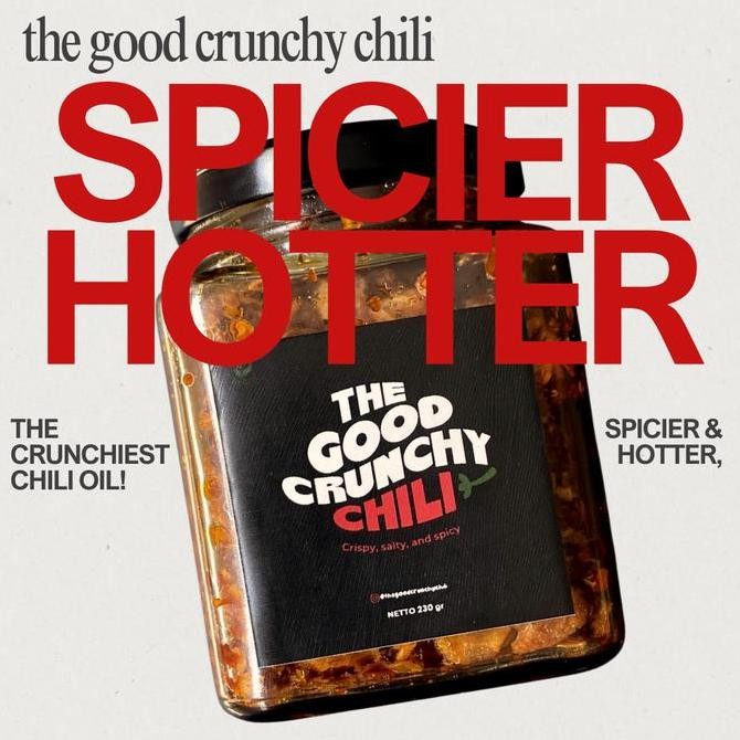 

The GOOD Crunchy Chili Oil | Extra Spicy JS