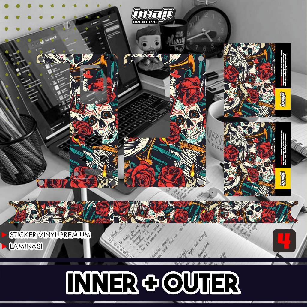 

*2Piece* Imaji Creative Centaurus B80 4 Garskin Stiker Casing Custom Bebas Dan Bayar Ditempat