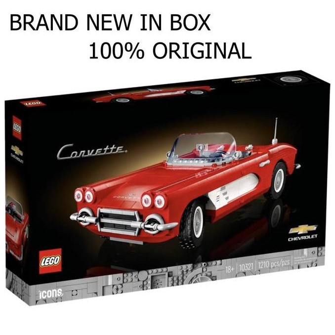 

LEGO Icons Corvette 10321 BRAND NEW IN BOX LEGO