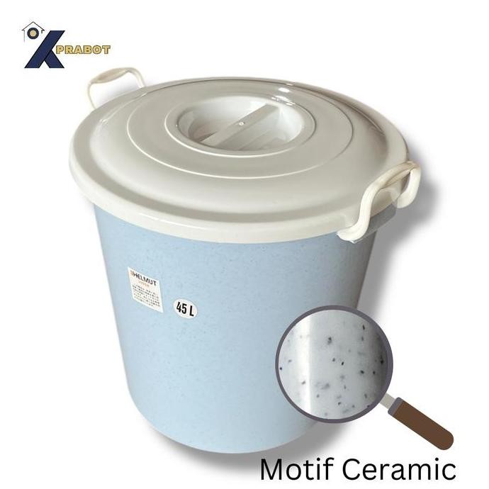 Ember Tutup Hyper Ceramic 45 Liter - Kprabot / Ember Mandi / Bak Mandi / Ember jumbo / Ember Plastik