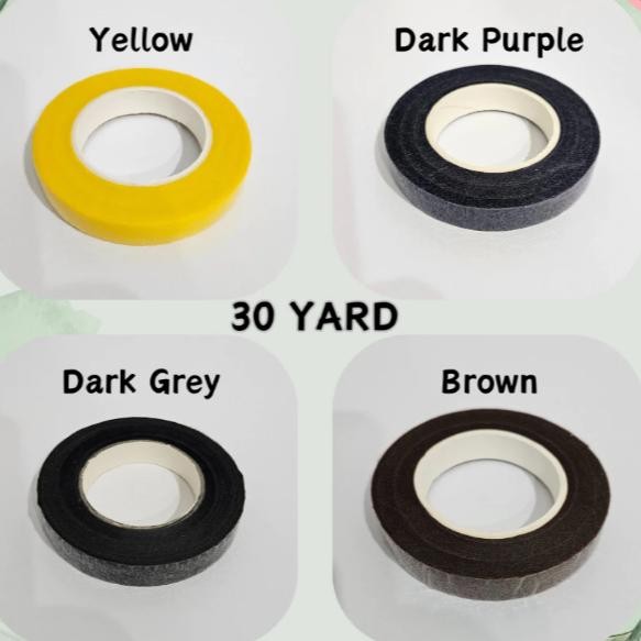 

Floral Tape / Selotip Tangkai Bunga 10 Yard / 30 Yard