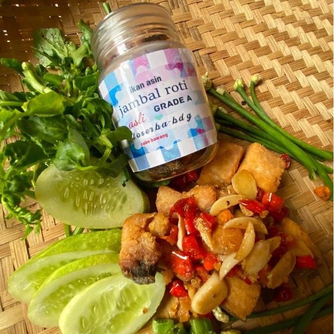 

ikan asin jambal roti goreng cabe bawang Alami Food