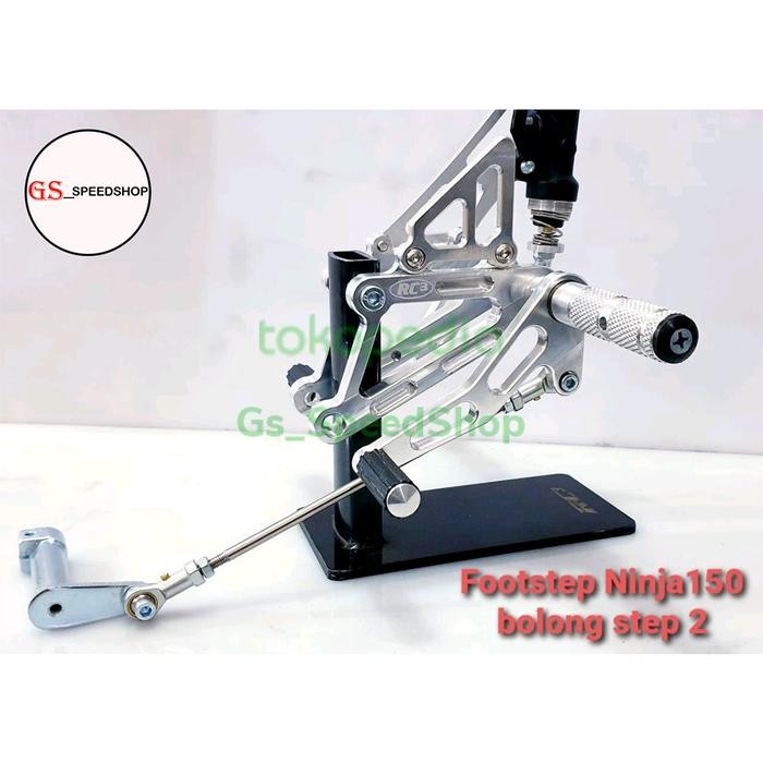 Footstep Foot Step UB RC3 Ninja 150 RR R SS GEN 2 Coak Non Adaptor