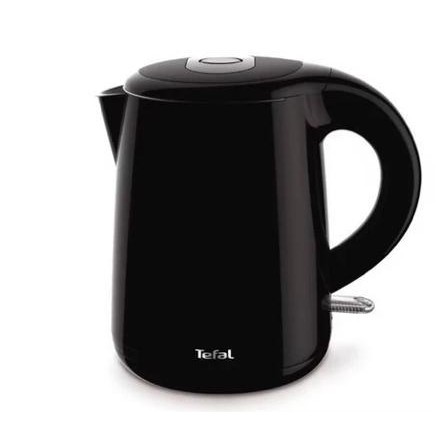 

Teko Listrik Tefal Electric Kettle 1L Stainless Steel Dual Heat Barrier cordless