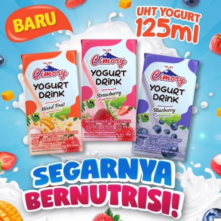 

[Kecil 1 Dus Cimory Yogurt Drink 125Ml 1 Kardus Isi 40 Sameday Instant At-113