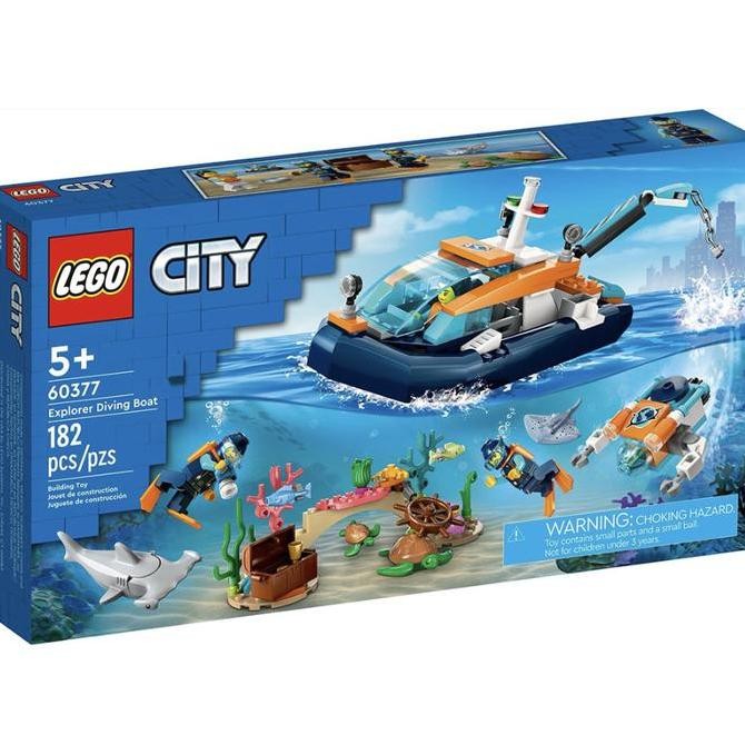 

LEGO City Exploration 60377 Explorer Diving Boat