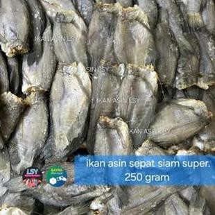 

IKAN ASIN SEPAT SIAM/GURAMI/IMPORT KUALITAS NO1 250gr