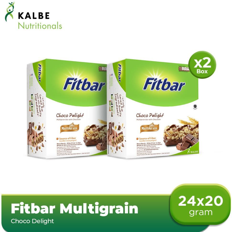

Eelic Fitbar Choco Delight 12X20Gr Multigrain - Isi 2 Na-72